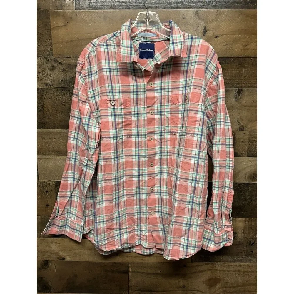 Tommy Bahama Men's Long Sleeve‎ Button Up Size Large